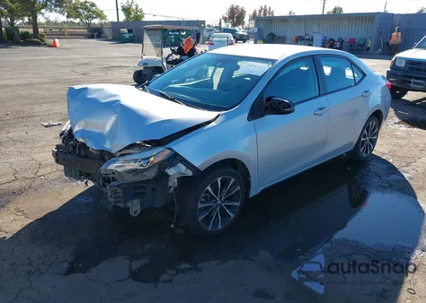 2017 Toyota Corolla Se z USA, uszkodzony, nr VIN 5YFBURHE7HP615065